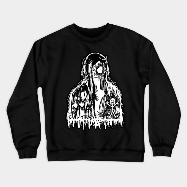 YMA ''THE EVIL'' Crewneck Sweatshirt by KVLI3N